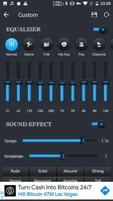 Equalizer Music Player android App screenshot 1