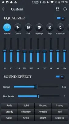 Equalizer Music Player android App screenshot 2