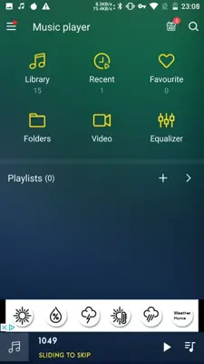 Equalizer Music Player android App screenshot 5